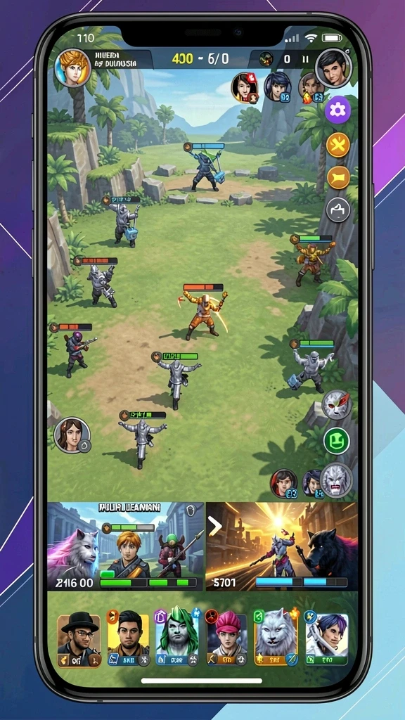 369zk - Tangkapan layar dari mode multiplayer yang mendebarkan.