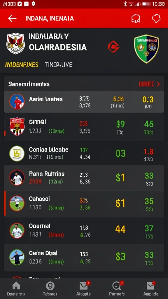 7276slots - Tampilan antarmuka yang bersih dan sederhana.