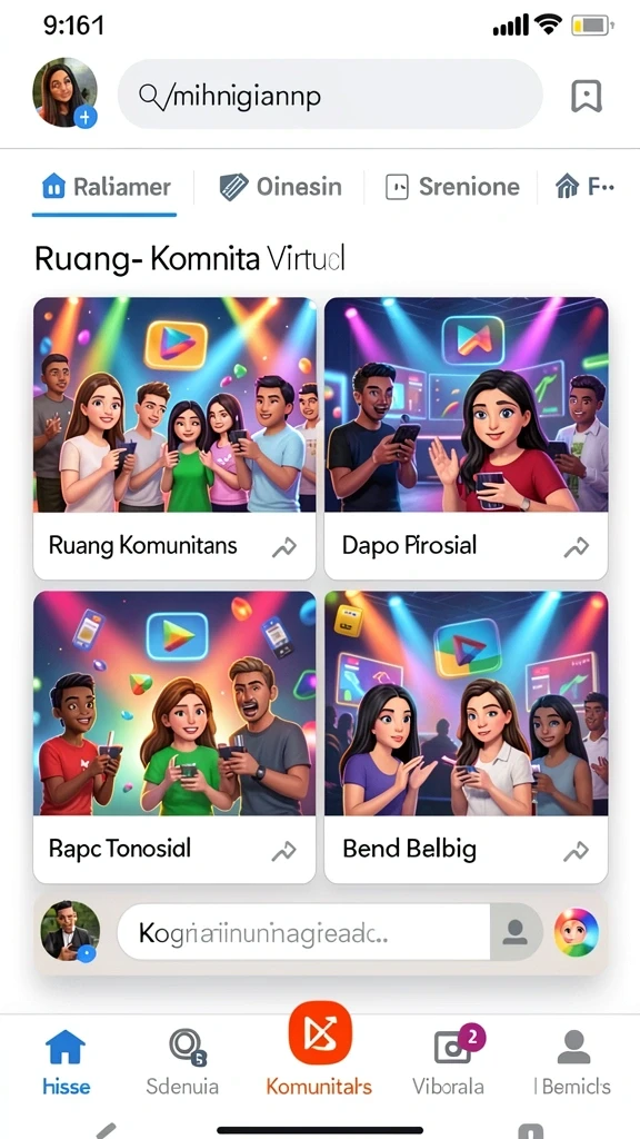 bandarcolok - Tampilan antarmuka yang menarik dan mudah digunakan.