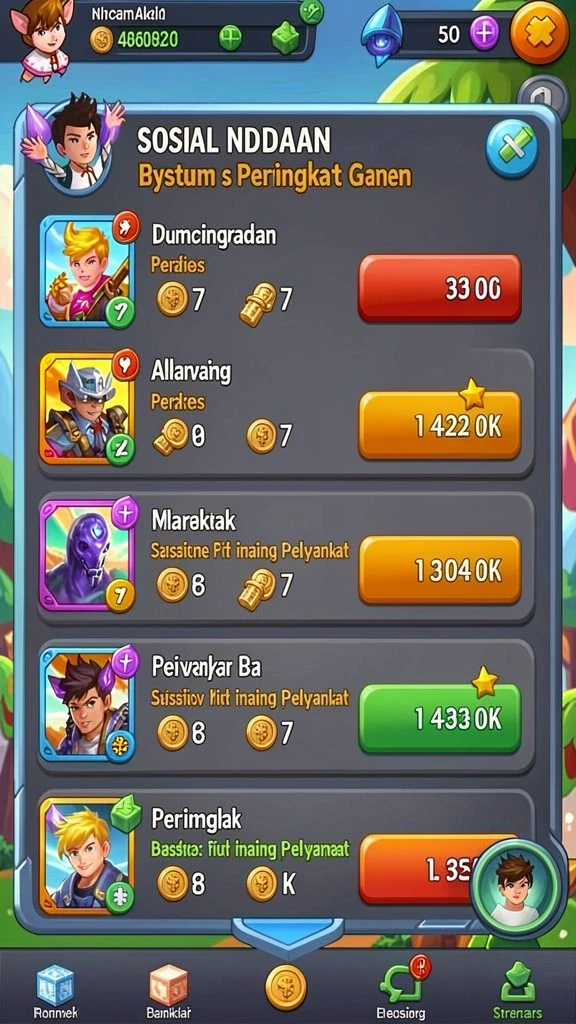 gogorejeki - Tampilan antarmuka yang menarik dan user-friendly.