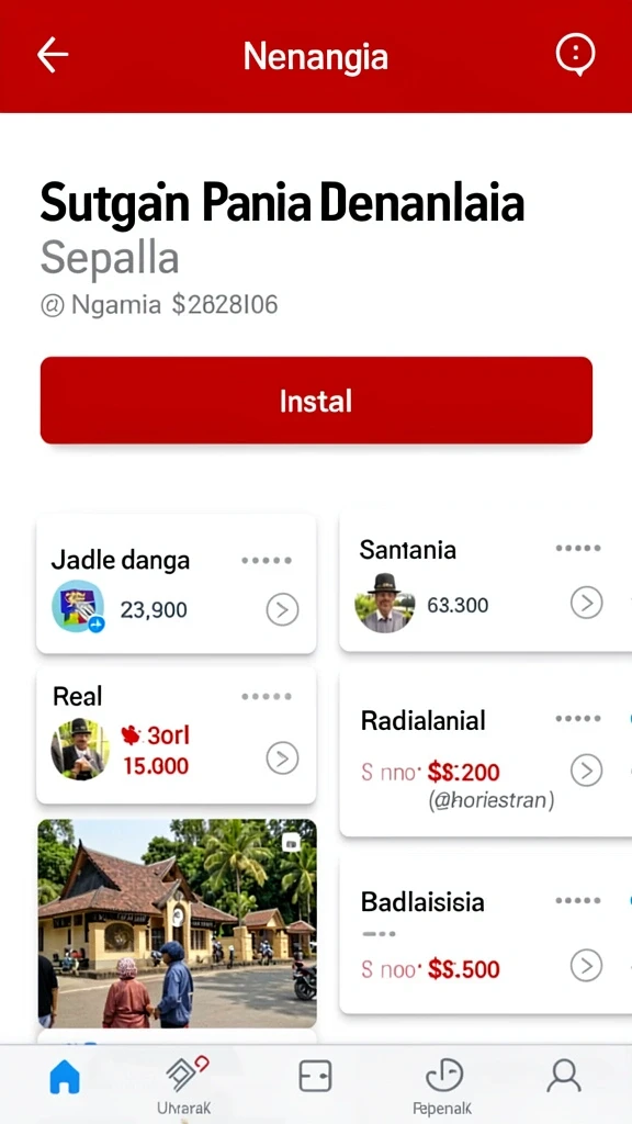 jerukbet - Tampilan antarmuka pengguna yang modern dan menarik.