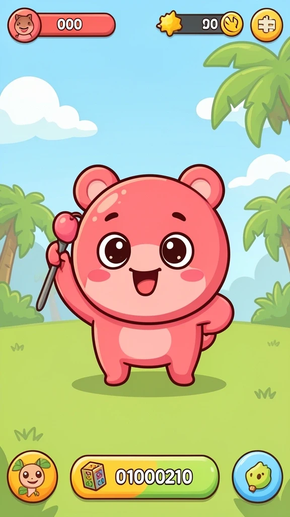 luckytopia - Tampilan antarmuka yang menarik dan mudah digunakan.