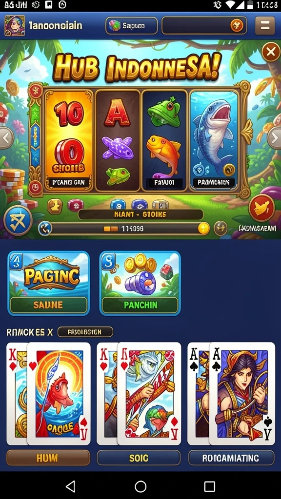luckytopia - Pengalaman pengguna yang menyenangkan dan interaktif.