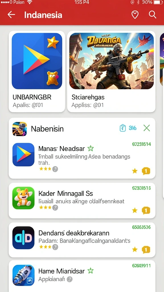 nekototo - Penggambaran dunia permainan yang penuh warna.