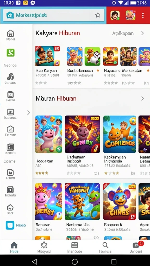 rajalangit77 - Momen seru saat bermain dengan teman-teman online.